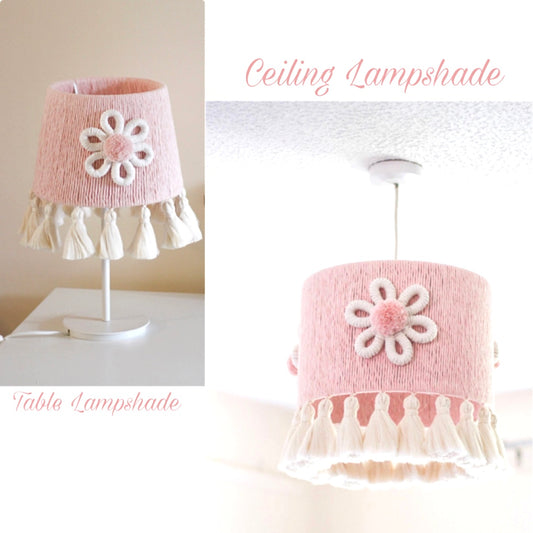 STELLA SET: Pendant Lampshade, Table Lampshade