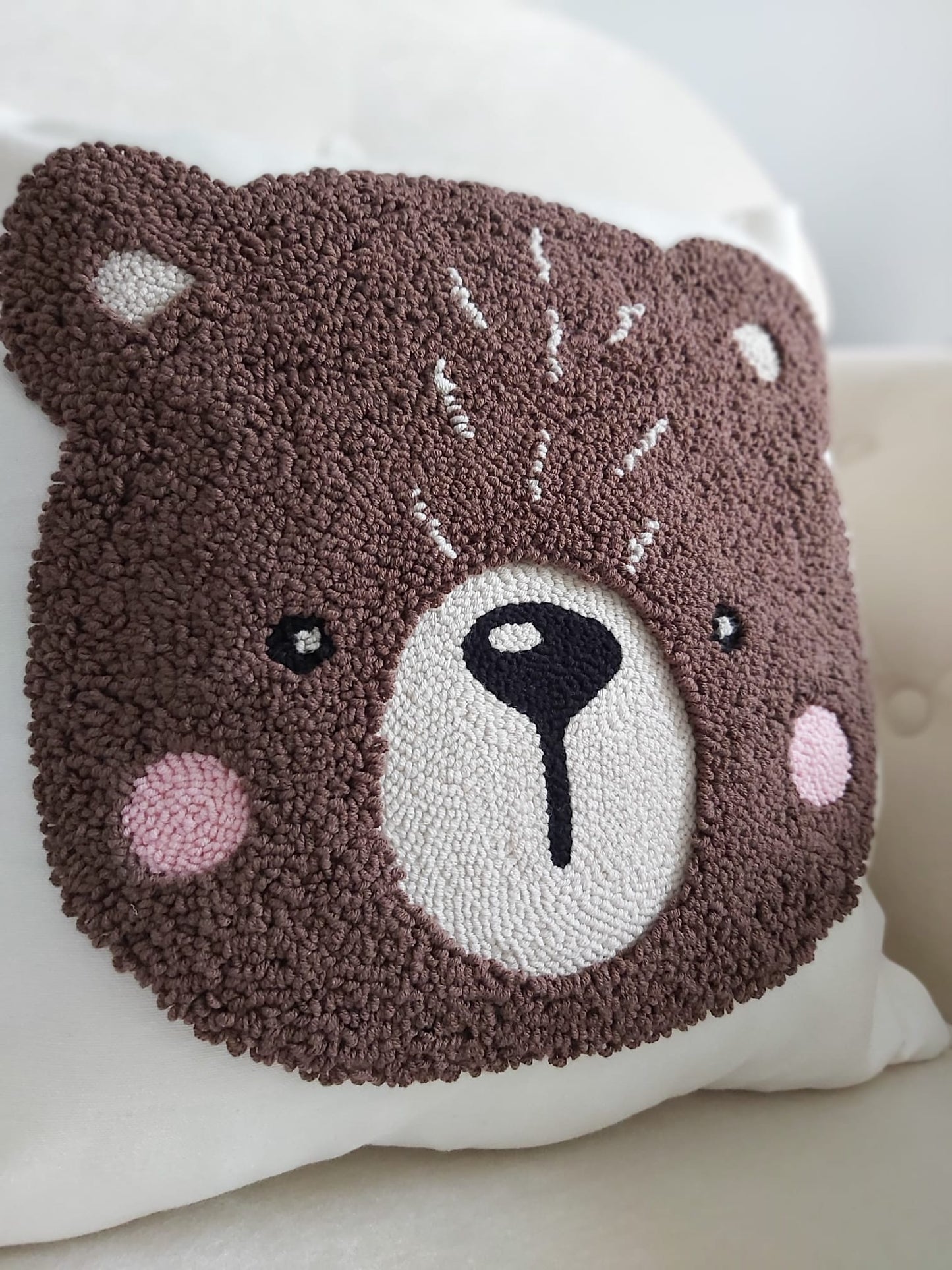 TEDDY BEAR CUSHION COVER