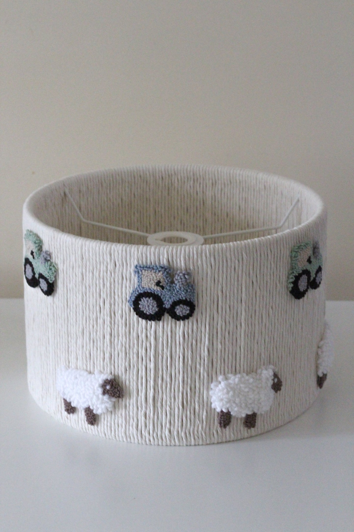 TRACTOR & SHEEP LAMPSHADE