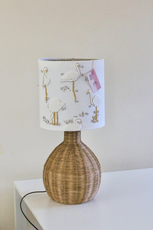 LUXURY FLAMINGO LAMP - WHITE