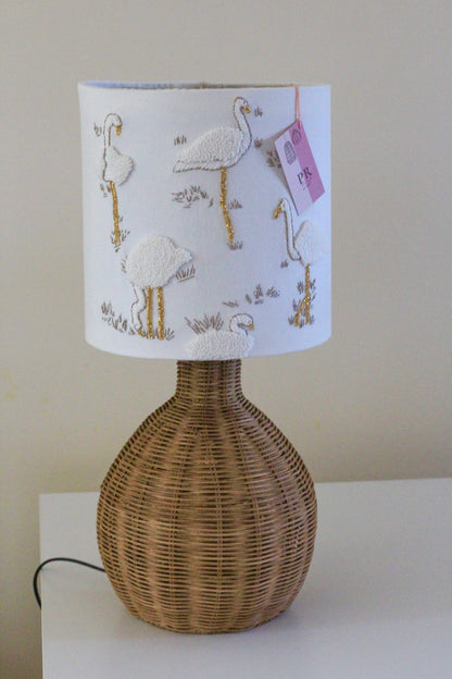 LUXURY FLAMINGO LAMP - WHITE