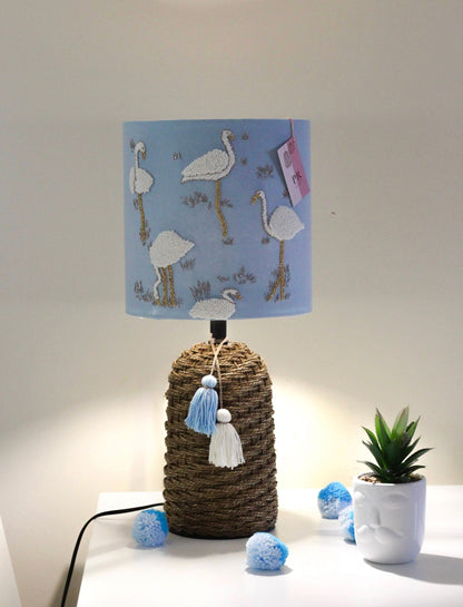 LUXURY FLAMINGO LAMP - BLUE