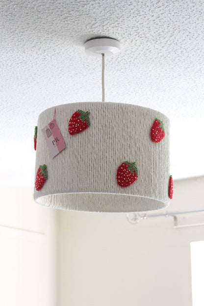 STRAWBERRY LAMPSHADE