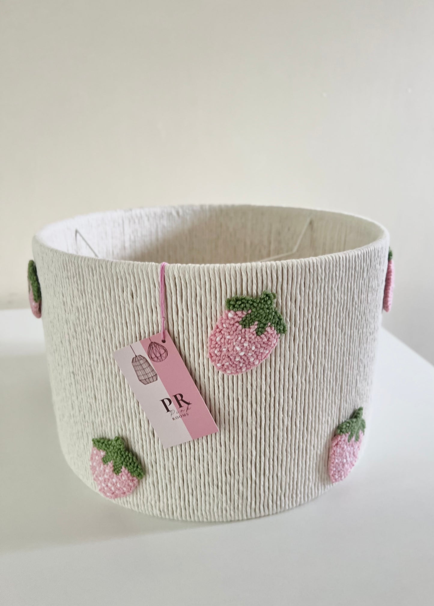 STRAWBERRY LAMPSHADE - Pink version