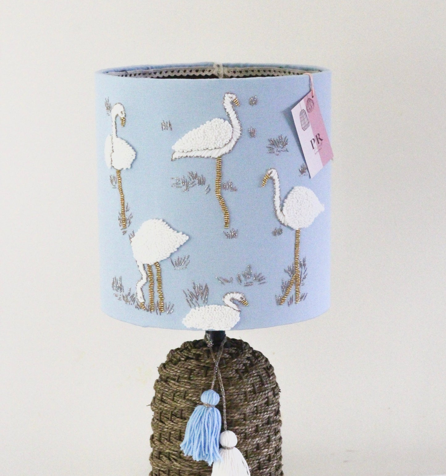 LUXURY FLAMINGO LAMP - BLUE