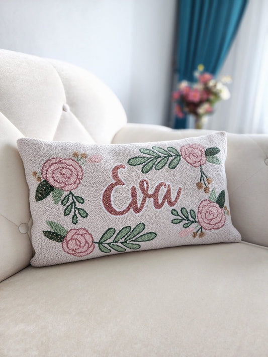 PERSONALISED CUSHION COVER with custom name