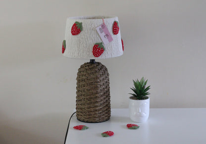 STRAWBERRY LAMP decorated with strawberries