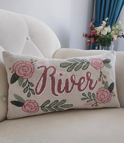 PERSONALISED CUSHION COVER with custom name