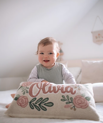 PERSONALISED CUSHION COVER with custom name