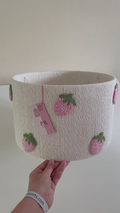 STRAWBERRY LAMPSHADE - Pink version